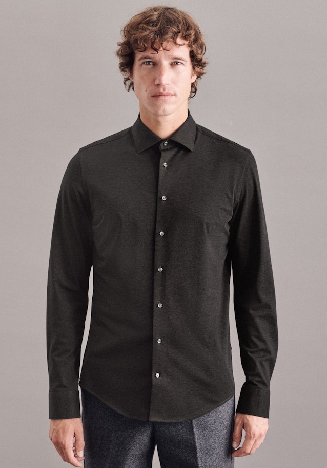 Slim Business Hemd Uni in Grau | Seidensticker Onlineshop
