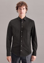 Slim Business Hemd Uni in Grau |  Seidensticker Onlineshop