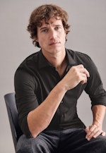 Slim Chemise d'affaires Uni in Gris |  Seidensticker Onlineshop