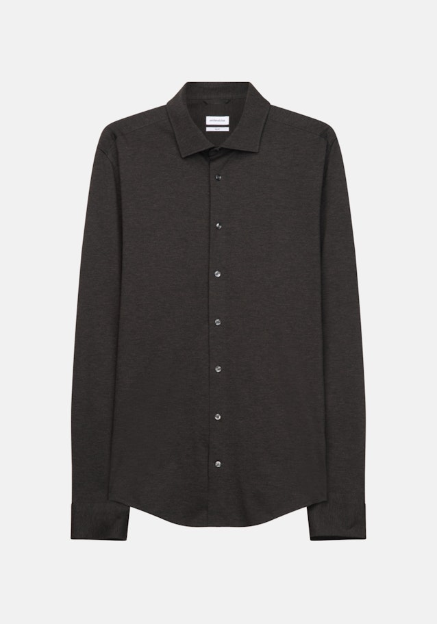 Slim Business Hemd Uni in Grau | Seidensticker Onlineshop