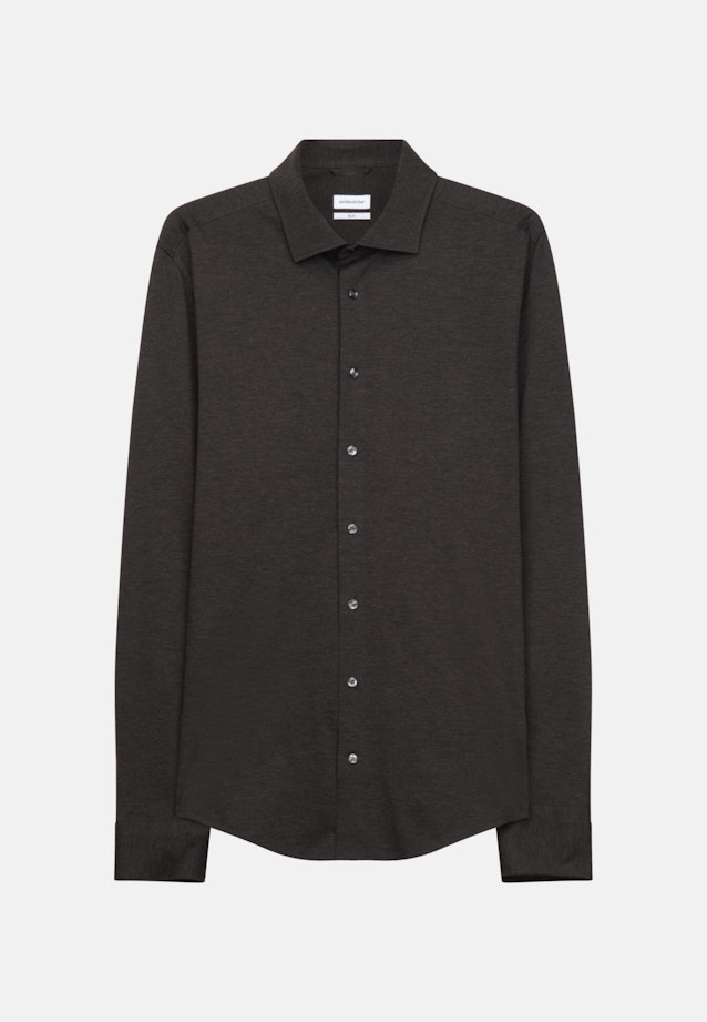 Slim Business Hemd Uni in Grau |  Seidensticker Onlineshop