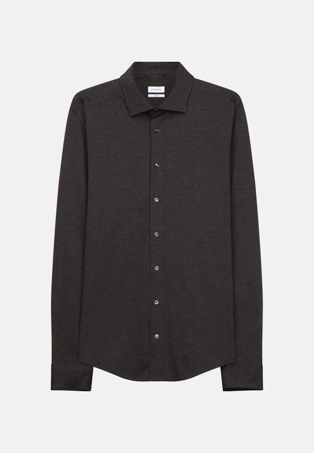 Slim Chemise d'affaires Uni in Gris |  Seidensticker Onlineshop