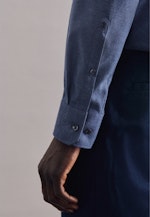Regular Business Shirt Plain in Dark Blue |  Seidensticker Onlineshop