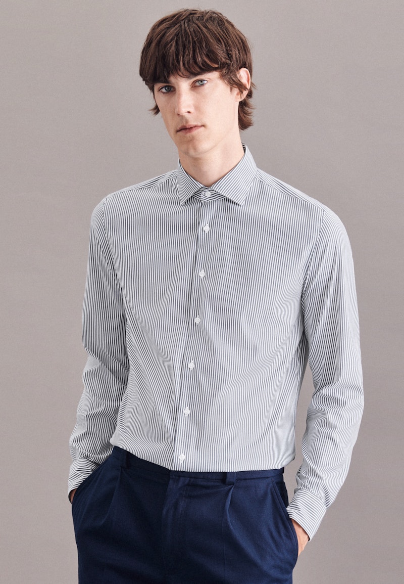 Performance shirt in Regular fit with Kent-Collar
