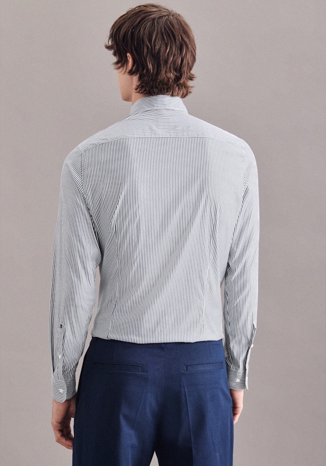 Performance shirt in Regular fit with Kent-Collar in Dark Blue | Seidensticker Onlineshop