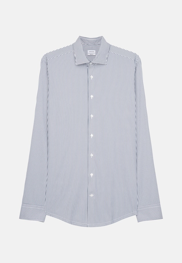 Regular Performance shirt Stripe in Dark Blue |  Seidensticker Onlineshop