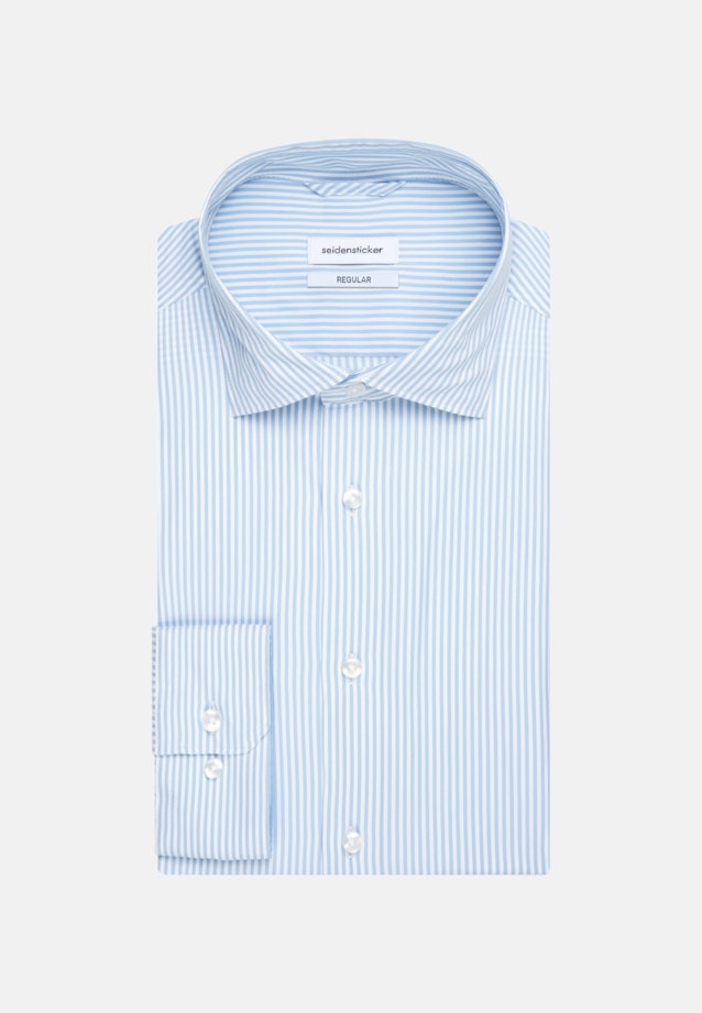 Performance shirt in Regular with Kent-Collar in Light Blue |  Seidensticker Onlineshop