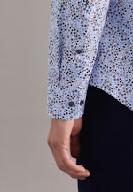 Slim Business Shirt Print in Light Blue |  Seidensticker Onlineshop