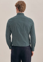 Slim Chemise casual Imprimé in Vert |  Seidensticker Onlineshop