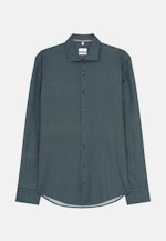 Slim Chemise casual Imprimé in Vert |  Seidensticker Onlineshop