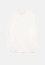 Oversized fit Longbluse Uni in Ecru |  Seidensticker Onlineshop