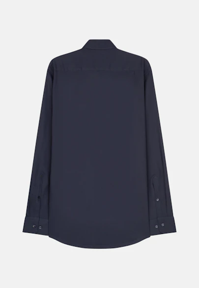 Regular Performance-Hemd Uni in Dunkelblau |  Seidensticker Onlineshop