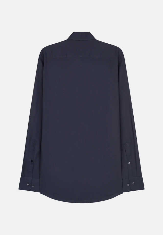 Regular Chemise Performance Uni in Bleu Foncé |  Seidensticker Onlineshop