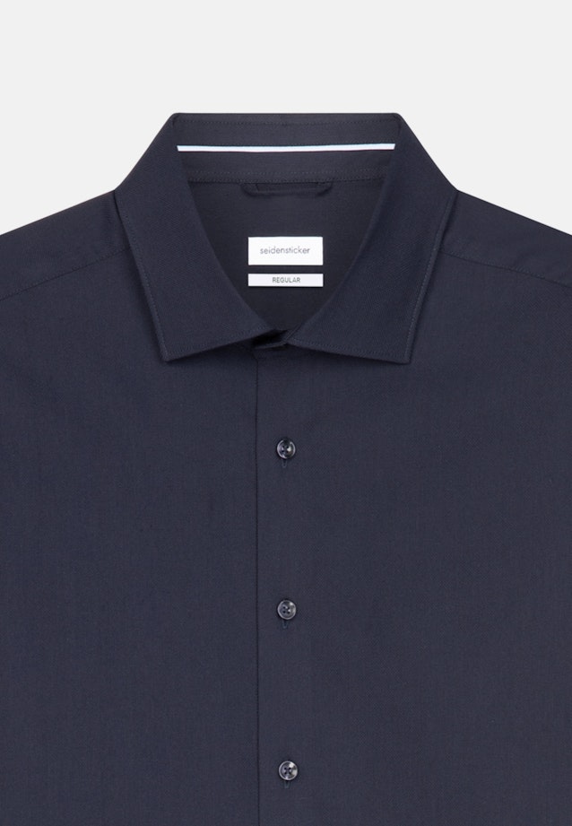 Regular Performance shirt Uni in Dark Blue |  Seidensticker Onlineshop