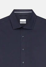 Regular Chemise Performance Uni in Bleu Foncé |  Seidensticker Onlineshop