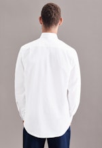 Regular Chemise Performance Uni in Blanc |  Seidensticker Onlineshop