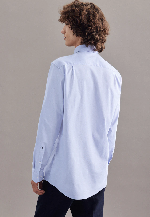 Regular Performance-Hemd Uni in Hellblau |  Seidensticker Onlineshop