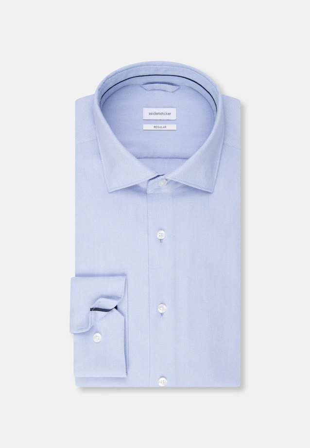 Regular Performance shirt Uni in Light Blue |  Seidensticker Onlineshop