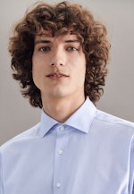 Regular Performance shirt Uni in Light Blue |  Seidensticker Onlineshop