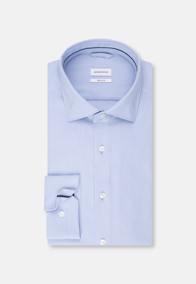 Regular Performance shirt Uni in Light Blue |  Seidensticker Onlineshop