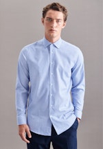 Regular Business Hemd Karo in Hellblau |  Seidensticker Onlineshop