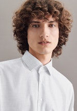 Regular Chemise Business carreaux in Gris |  Seidensticker Onlineshop