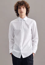 Slim Business Hemd Uni in Weiß |  Seidensticker Onlineshop
