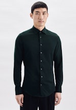 Slim Jerseyhemd Uni in Grün |  Seidensticker Onlineshop