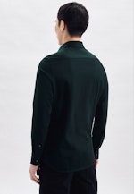 Slim Jerseyhemd Uni in Grün |  Seidensticker Onlineshop