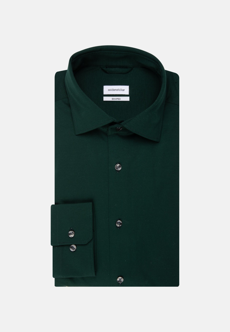 Jerseyhemd Slim in Grün |  Seidensticker Onlineshop