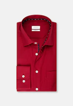 Regular Business Shirt Plain in Red |  Seidensticker Onlineshop