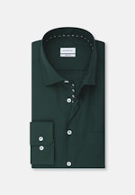 Regular Chemise Business uni in Vert |  Seidensticker Onlineshop