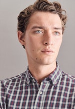 Regular Casual Hemd Karo in Dunkelblau |  Seidensticker Onlineshop