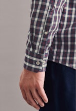 Regular Casual Hemd Karo in Dunkelblau |  Seidensticker Onlineshop