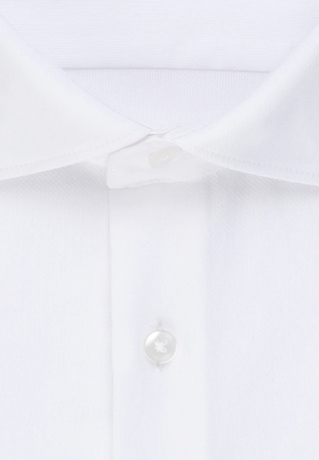 Slim Performance-Hemd Uni in Weiß |  Seidensticker Onlineshop