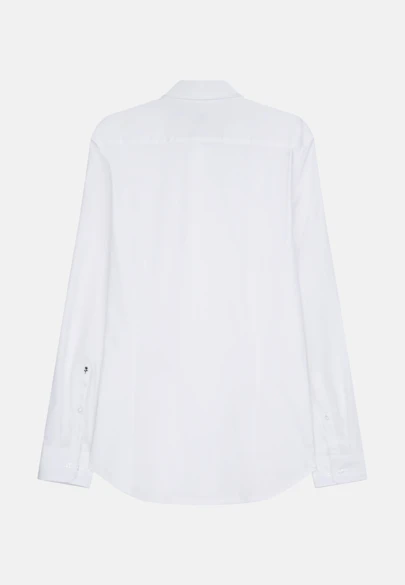 Slim Performance shirt Uni in White |  Seidensticker Onlineshop