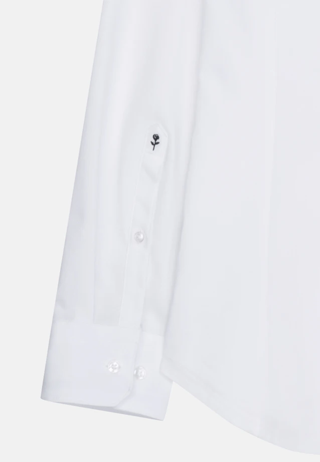 Slim Performance-Hemd Uni in Weiß |  Seidensticker Onlineshop