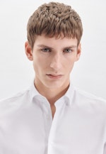 Slim Chemise Performance Uni in Blanc |  Seidensticker Onlineshop