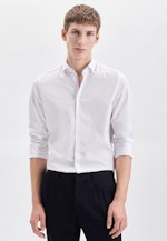 Slim Chemise Performance Uni in Blanc |  Seidensticker Onlineshop