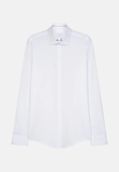 Slim Performance shirt Uni in White |  Seidensticker Onlineshop