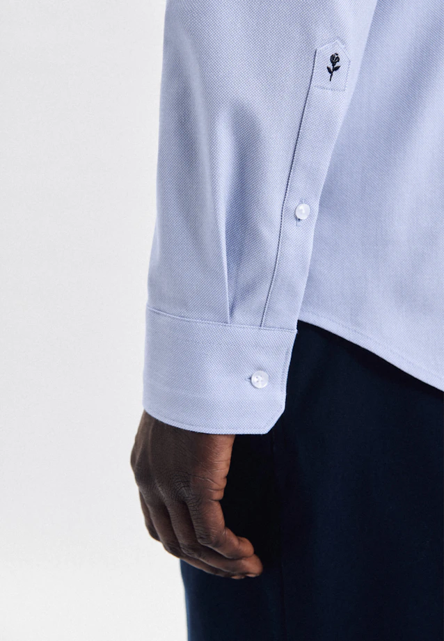 Slim Performance-Hemd Uni in Hellblau |  Seidensticker Onlineshop