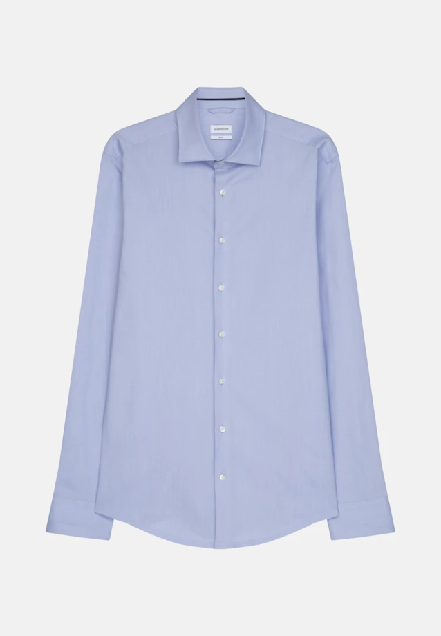 Slim Performance-Hemd Uni in Hellblau |  Seidensticker Onlineshop