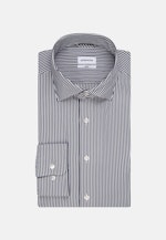 Chemise performance Slim Twill (sergé) Col Kent in Bleu Foncé |  Seidensticker Onlineshop