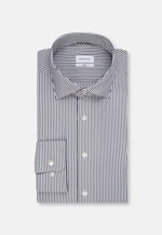 Slim Performance-Hemd Streifen in Dunkelblau |  Seidensticker Onlineshop