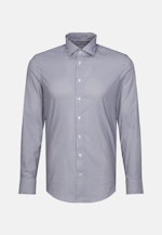 Chemise performance Slim Twill (sergé) Col Kent in Bleu Foncé |  Seidensticker Onlineshop