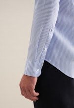 Chemise performance Slim Twill (sergé) Col Kent in Bleu Clair |  Seidensticker Onlineshop