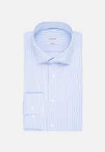 Chemise performance Slim Twill (sergé) Col Kent in Bleu Clair |  Seidensticker Onlineshop