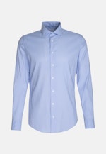 Chemise performance Slim Twill (sergé) Col Kent in Bleu Clair |  Seidensticker Onlineshop