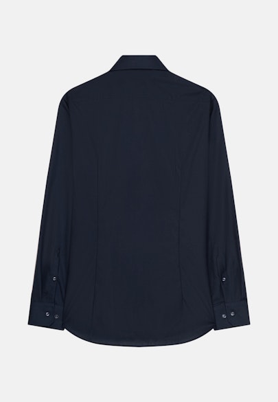 Shaped Business shirt Uni in Dark Blue |  Seidensticker Onlineshop