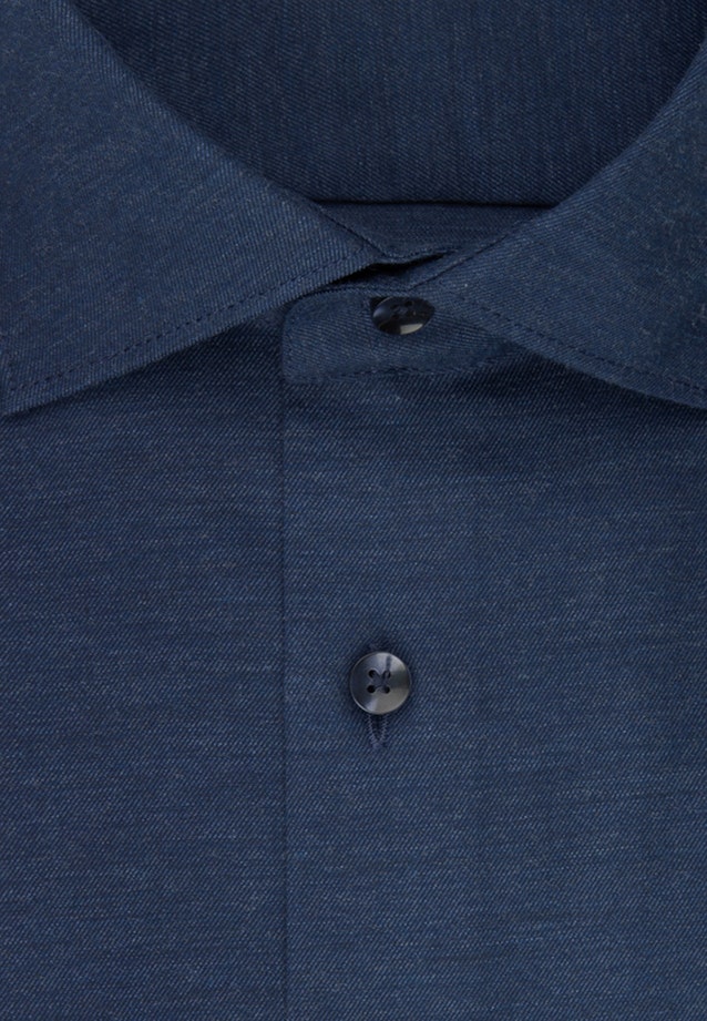 Slim Business Hemd Uni in Dunkelblau |  Seidensticker Onlineshop